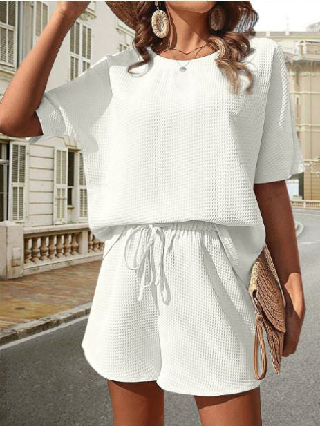 Lässiges Damen-Sommer-Set mit Top und Shorts – Ninae