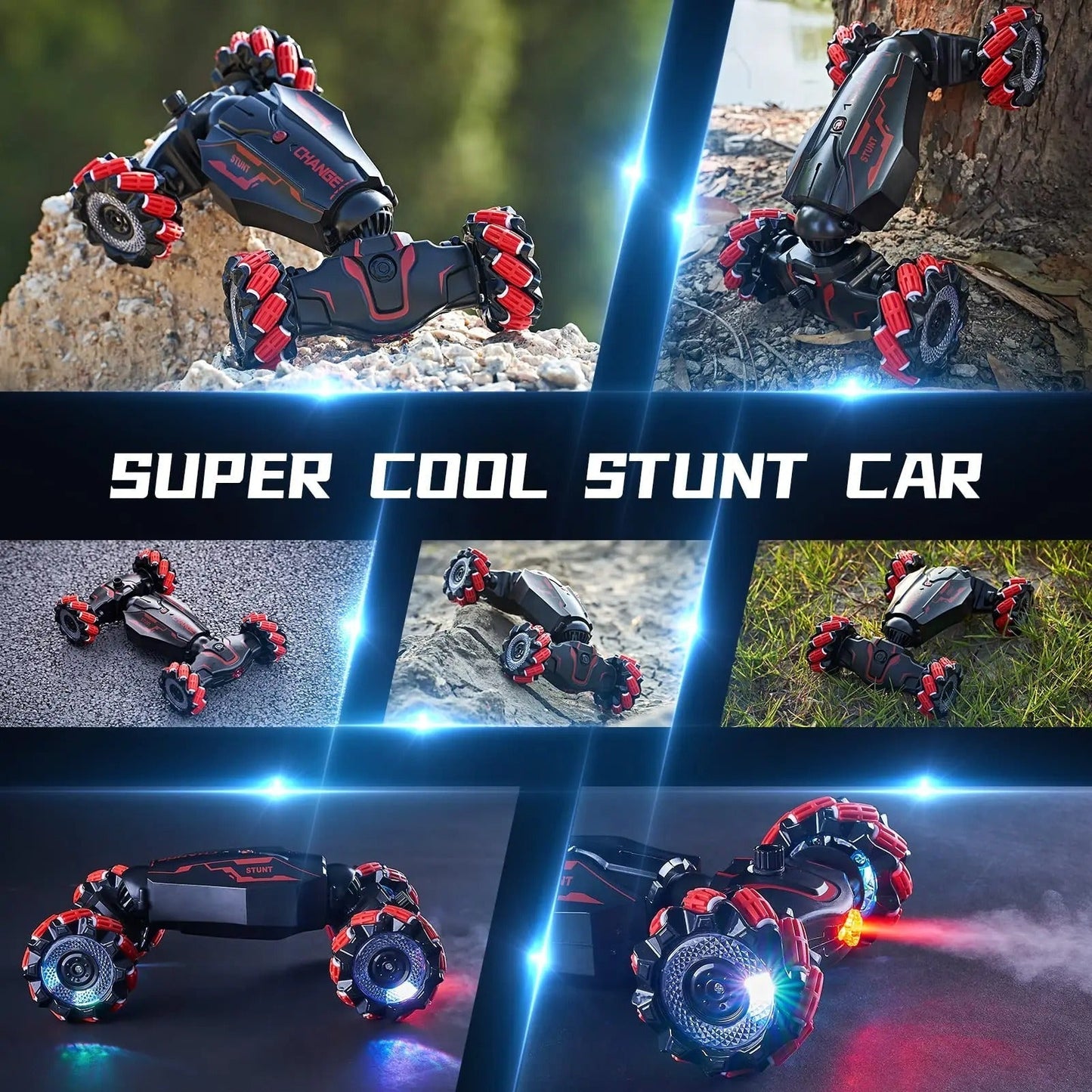 Ferngesteuertes Stuntauto mit Handbewegungssensor – 360° Action & Gestensteuerung