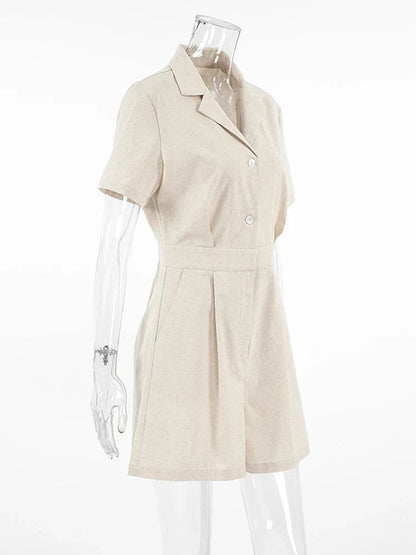 Sommer-Overall mit kurzen Ärmeln – Maelis