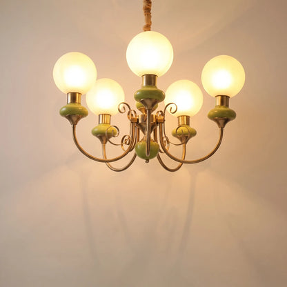 Multi-Arm Ceiling Chandelier -  Verdilux