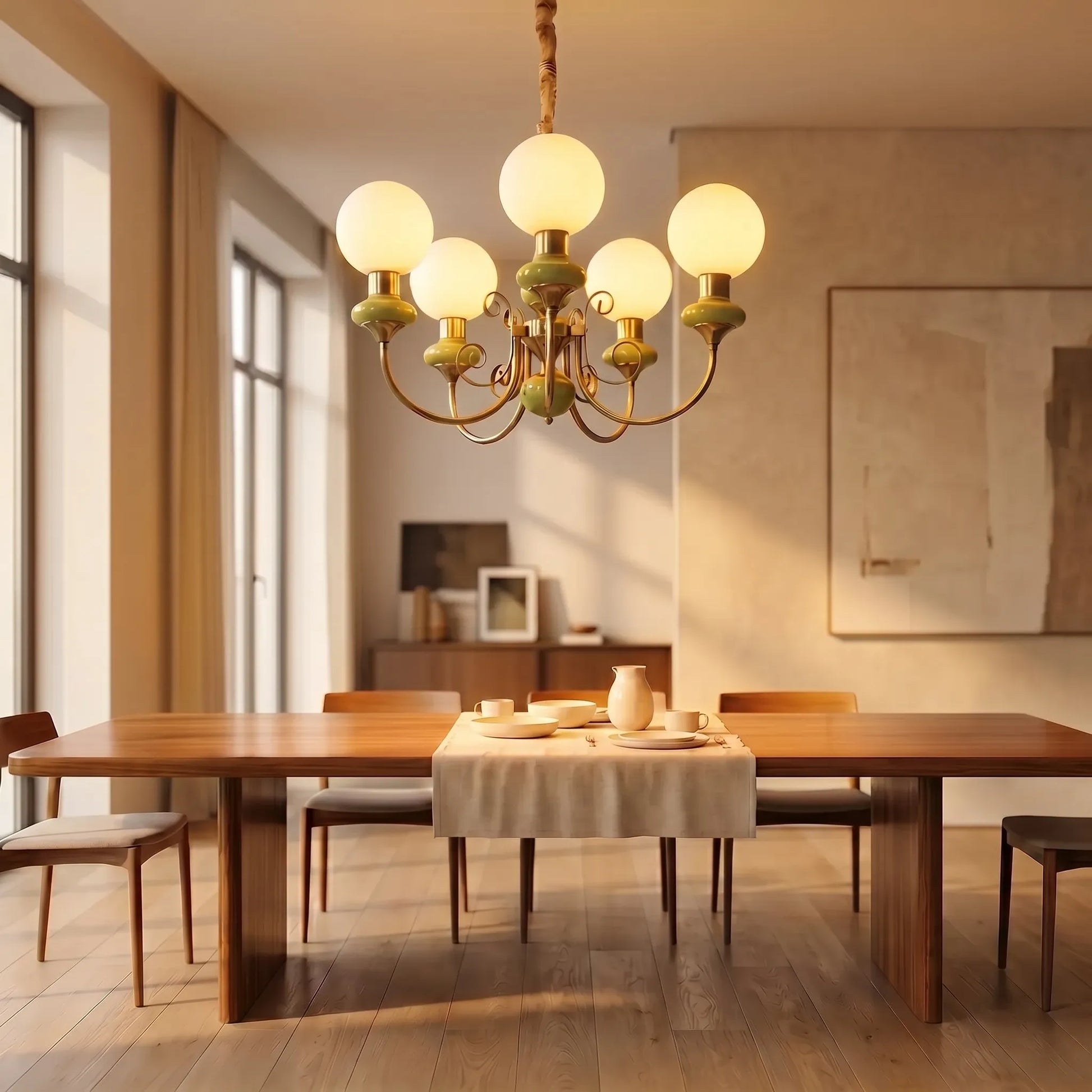 Multi-Arm Ceiling Chandelier -  Verdilux