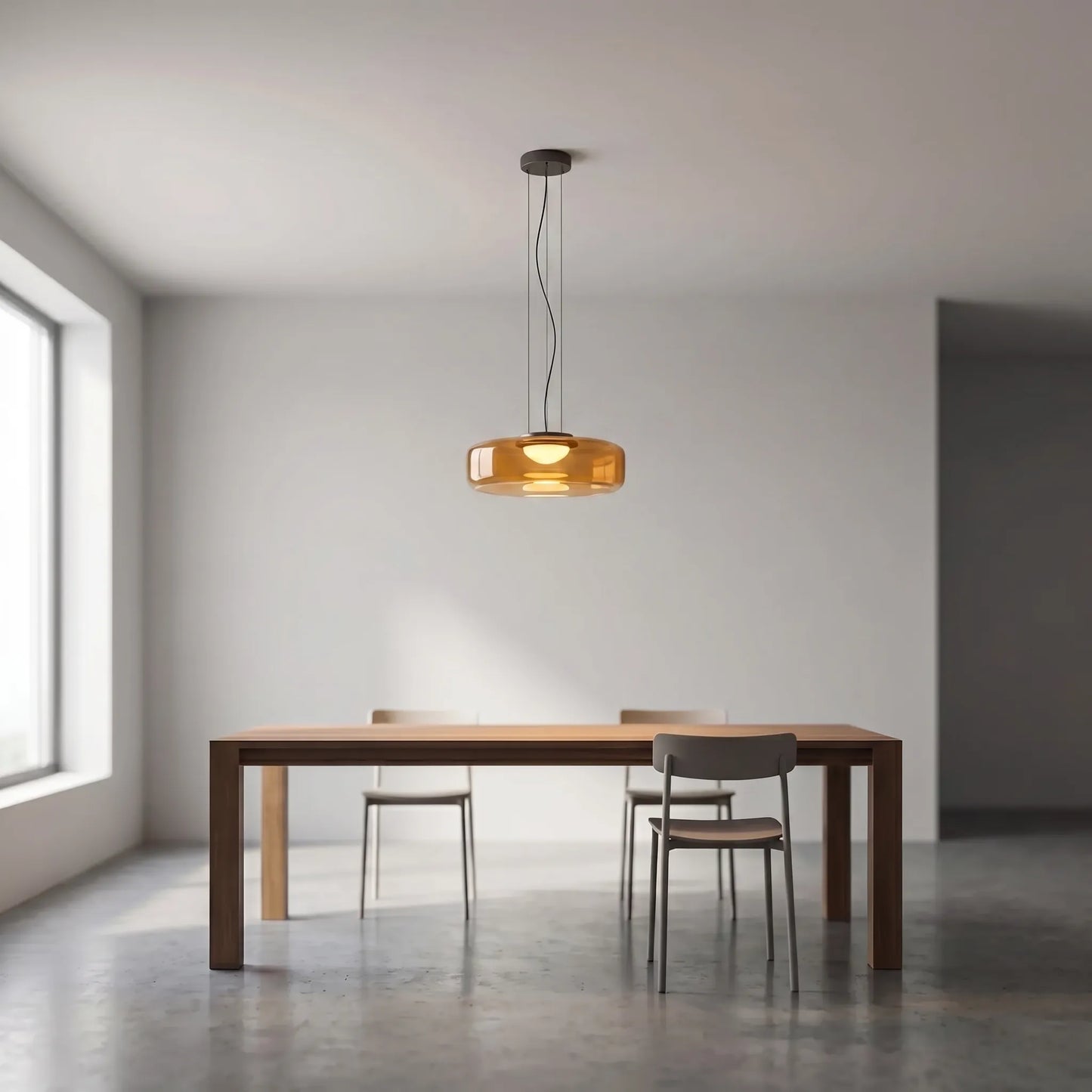 Multi-Tier Tinted Glass Pendant Light -  Halora