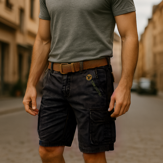 Multifunktionale Cargo-Shorts für Herren - Ethan, Sommer 2026 Edition