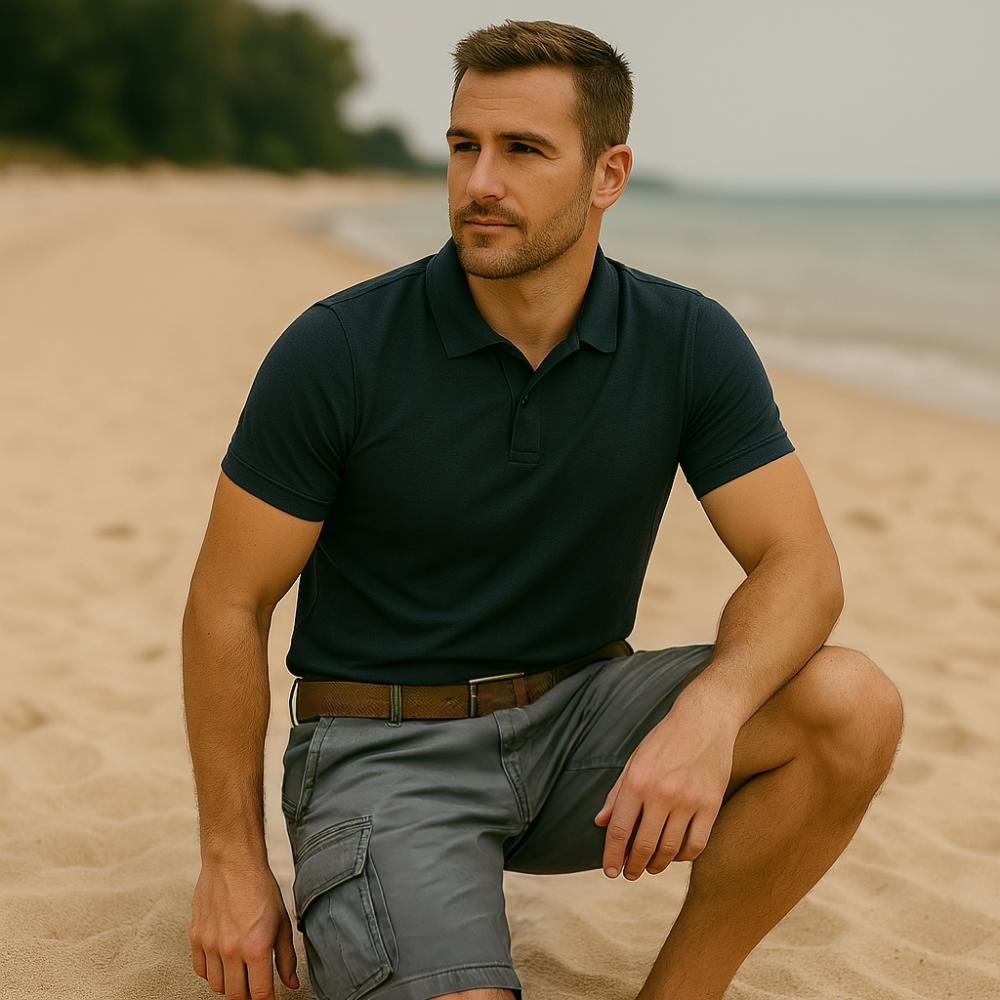 Multifunktionale Cargo-Shorts für Herren - Ethan, Sommer 2026 Edition