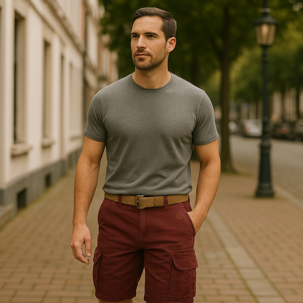 Multifunktionale Cargo-Shorts für Herren - Ethan, Sommer 2026 Edition