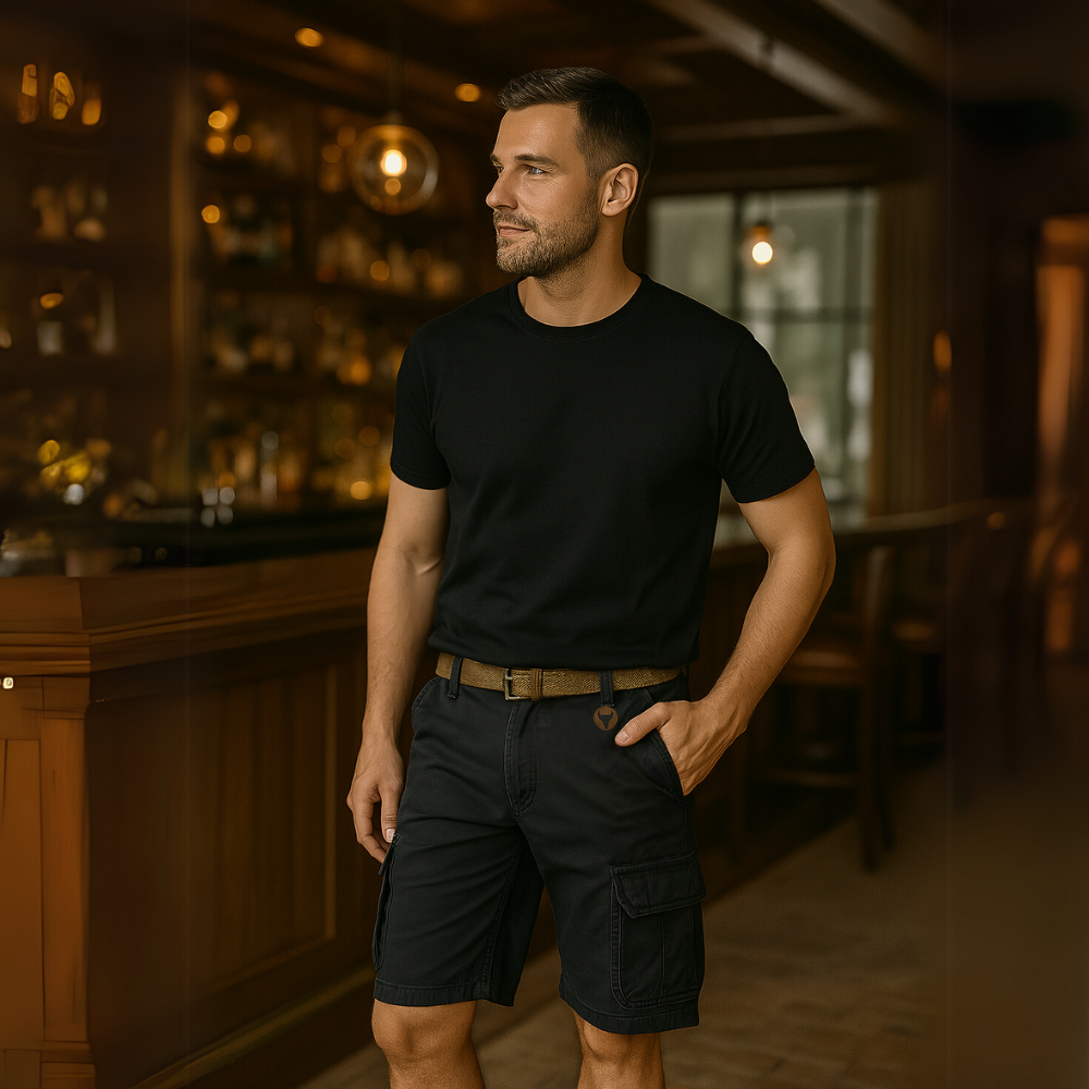 Multifunktionale Cargo-Shorts für Herren - Ethan, Sommer 2026 Edition