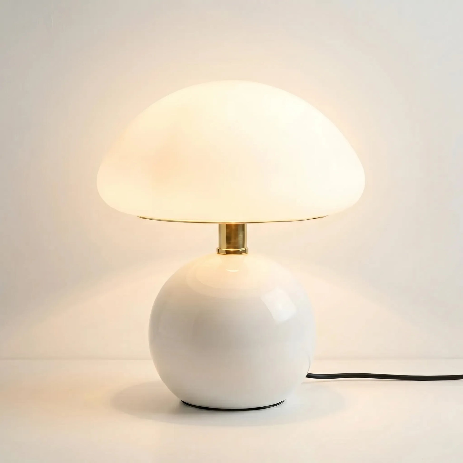 Mushroom-Shaped Ceramic Table Lamp -  Musella