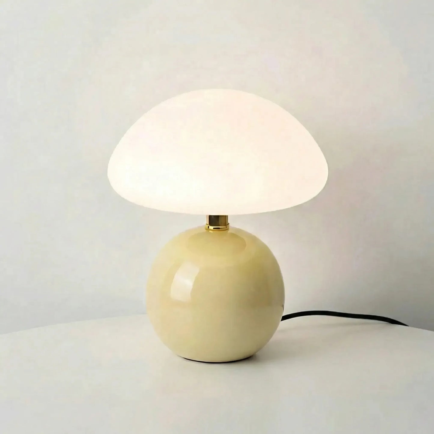 Mushroom-Shaped Ceramic Table Lamp -  Musella