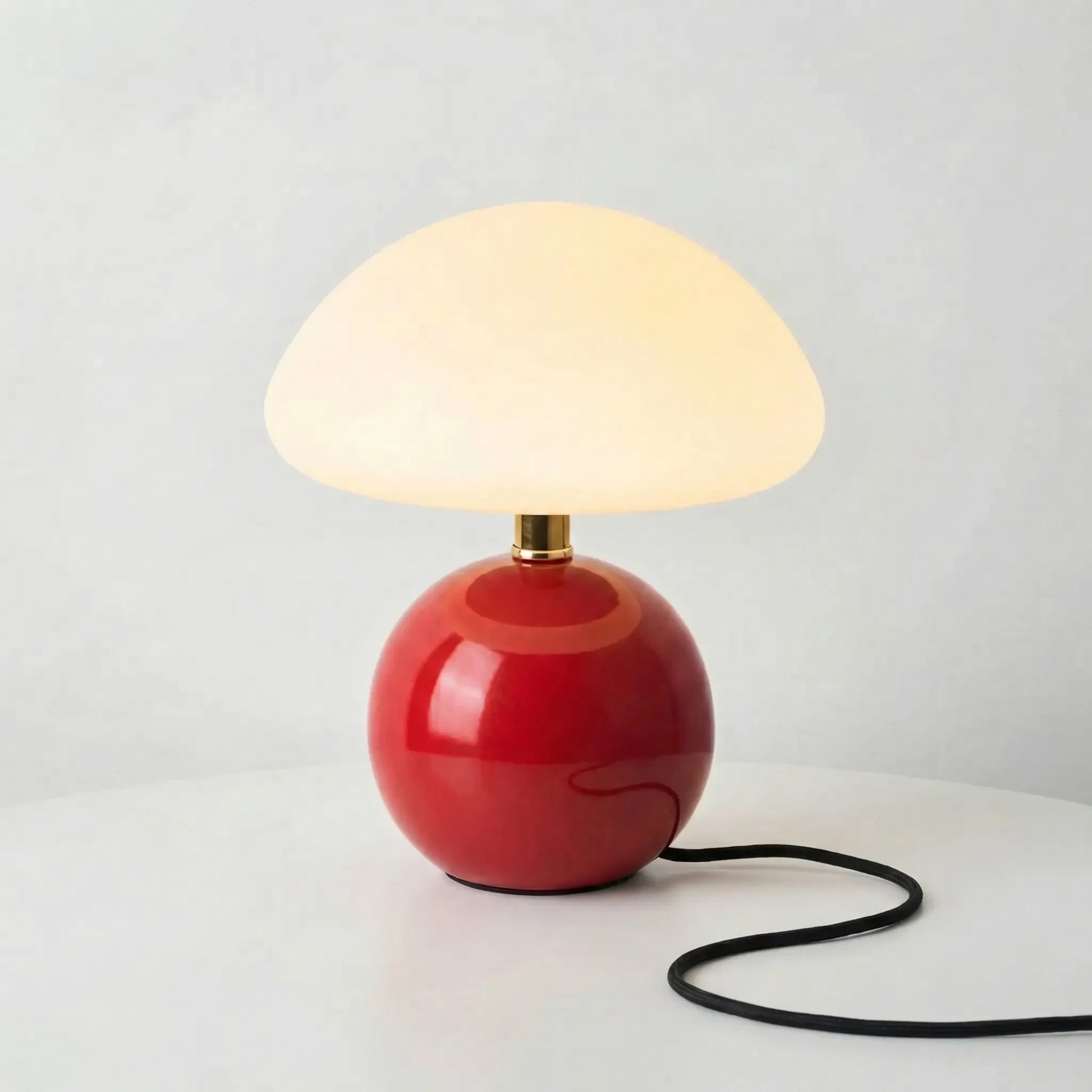 Mushroom-Shaped Ceramic Table Lamp -  Musella