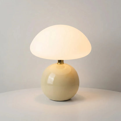 Mushroom-Shaped Ceramic Table Lamp -  Shromli