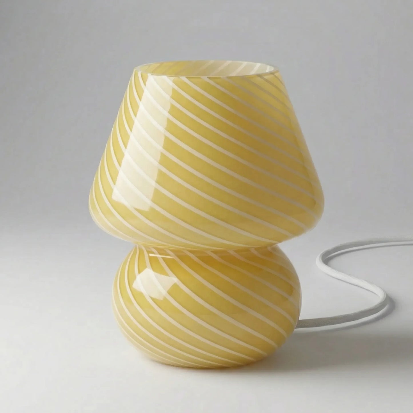Mushroom-Style Murano Glass Table Lamp -  Mushrova