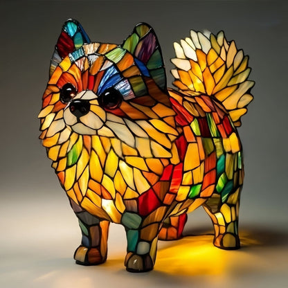 Dog Breed Night Light with Warm Glow, 6-Inch USB Powered Lamp with Inline Switch 18