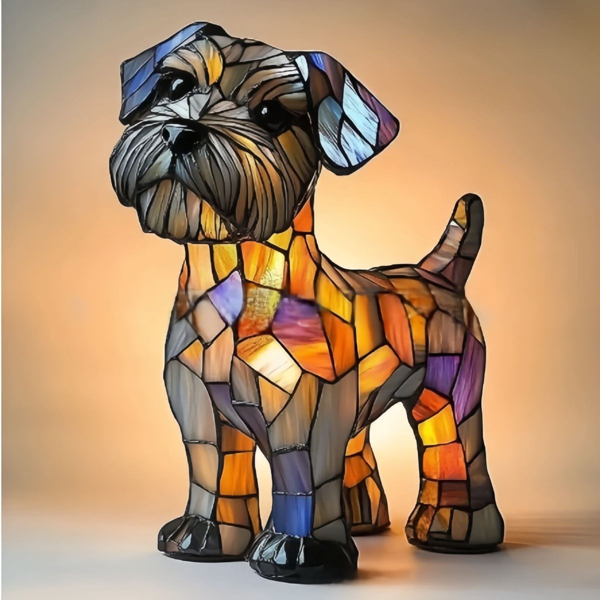 Dog Breed Night Light with Warm Glow, 6-Inch USB Powered Lamp with Inline Switch 21