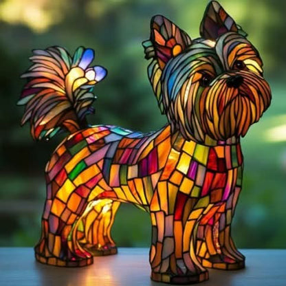 Dog Breed Night Light with Warm Glow, 6-Inch USB Powered Lamp with Inline Switch 28