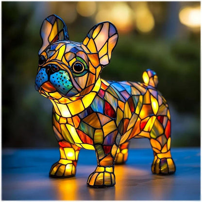 Dog Breed Night Light with Warm Glow, 6-Inch USB Powered Lamp with Inline Switch 7