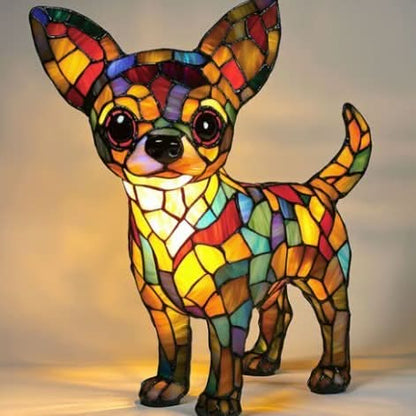 Dog Breed Night Light with Warm Glow, 6-Inch USB Powered Lamp with Inline Switch 9