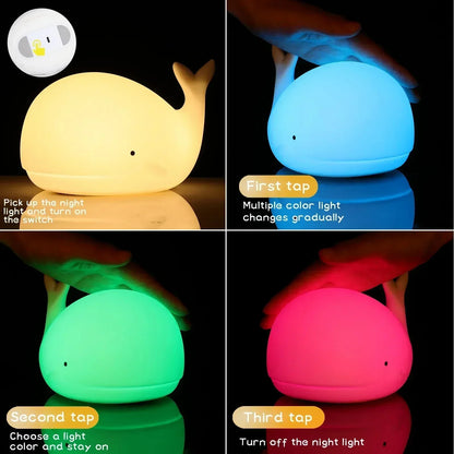 Magisch beleuchtete Walnightslampe – Luma | Sanftes Licht für Kinder