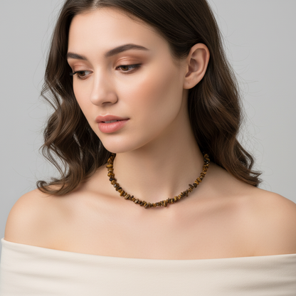 Naturinspirierte Halskette - CrystalCharm 