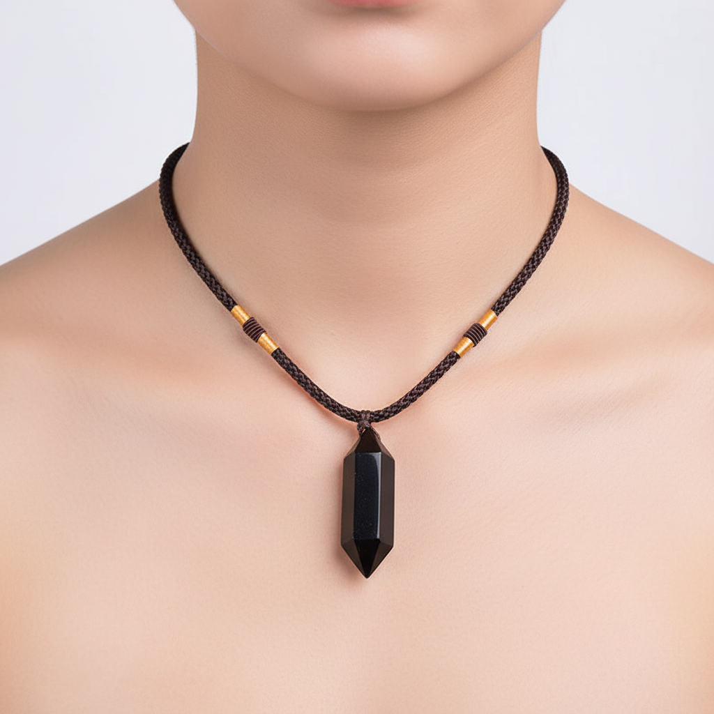 Natürliche Kristallkette - CrystalLyra 