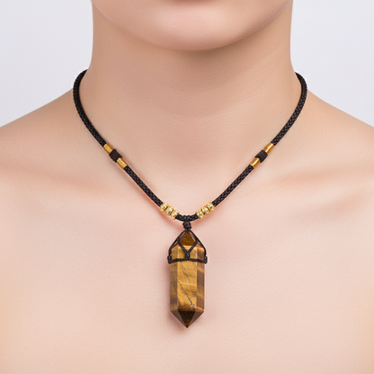 Natürliche Kristallkette - CrystalLyra 