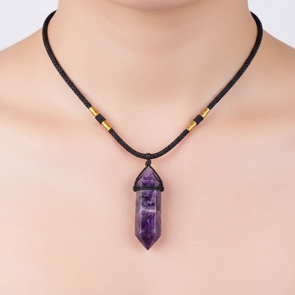 Natürliche Kristallkette - CrystalLyra 