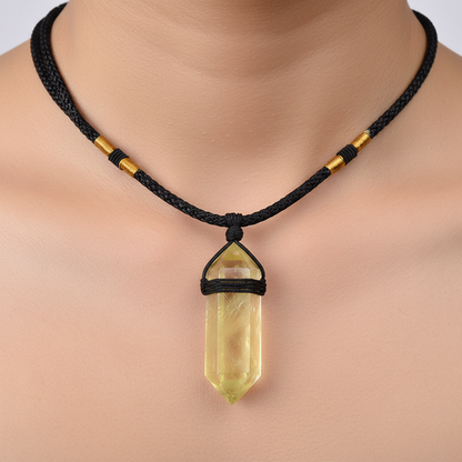 Natürliche Kristallkette - CrystalLyra 