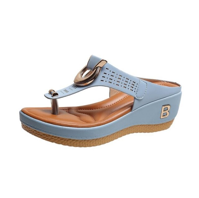 Bequeme Damensandalen mit stützender Passform – Talia