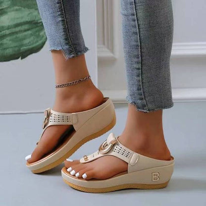 Bequeme Damensandalen mit stützender Passform – Talia