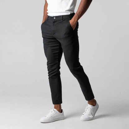 Klassische Herren Stretchhose mit Bequemem Sitz – Matteo