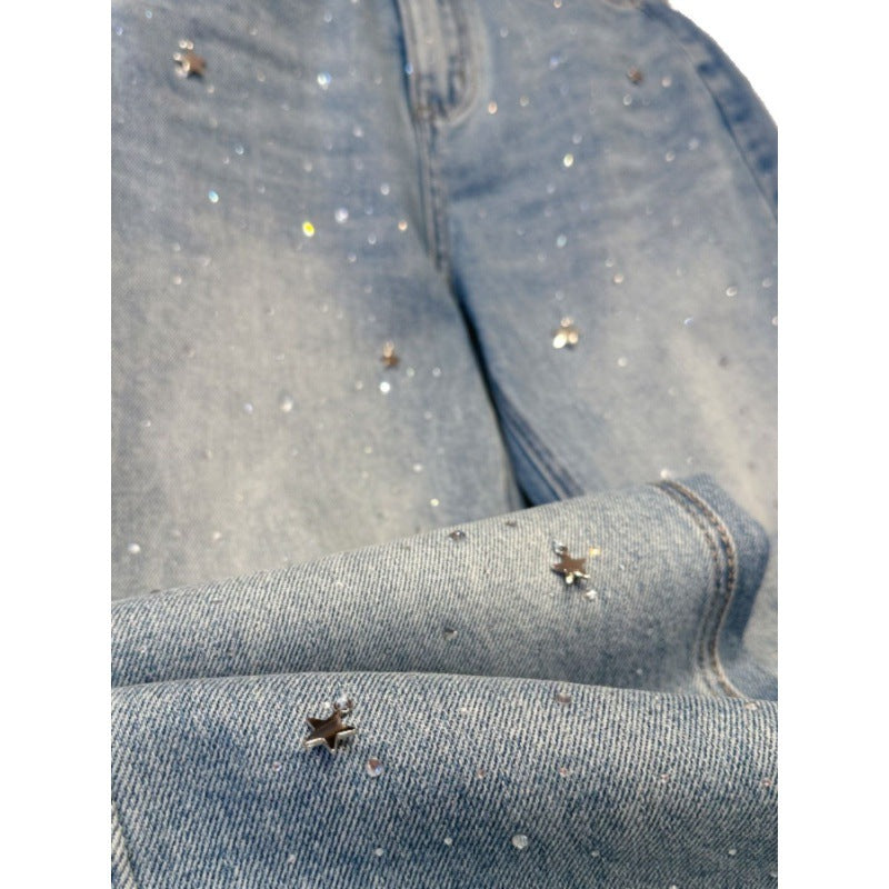 Damen Glitzerjeans für einen strahlenden Look - Jade