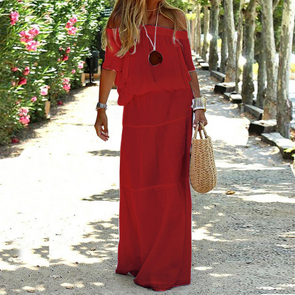 Off-Shoulder Sommerkleid - Soleil
