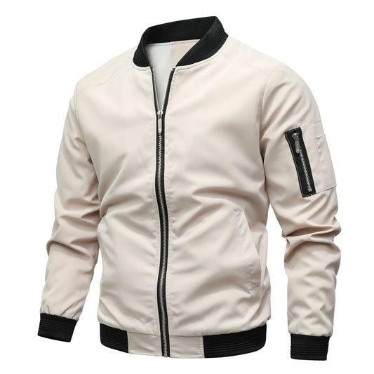 Herren Bomberjacke mit Armtasche – Jaron Herbstedition