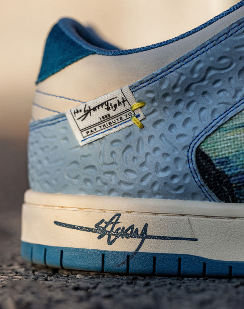 Künstlerische Unisex Sneakers mit Sternennacht-Design & Komfortsohle – Lior