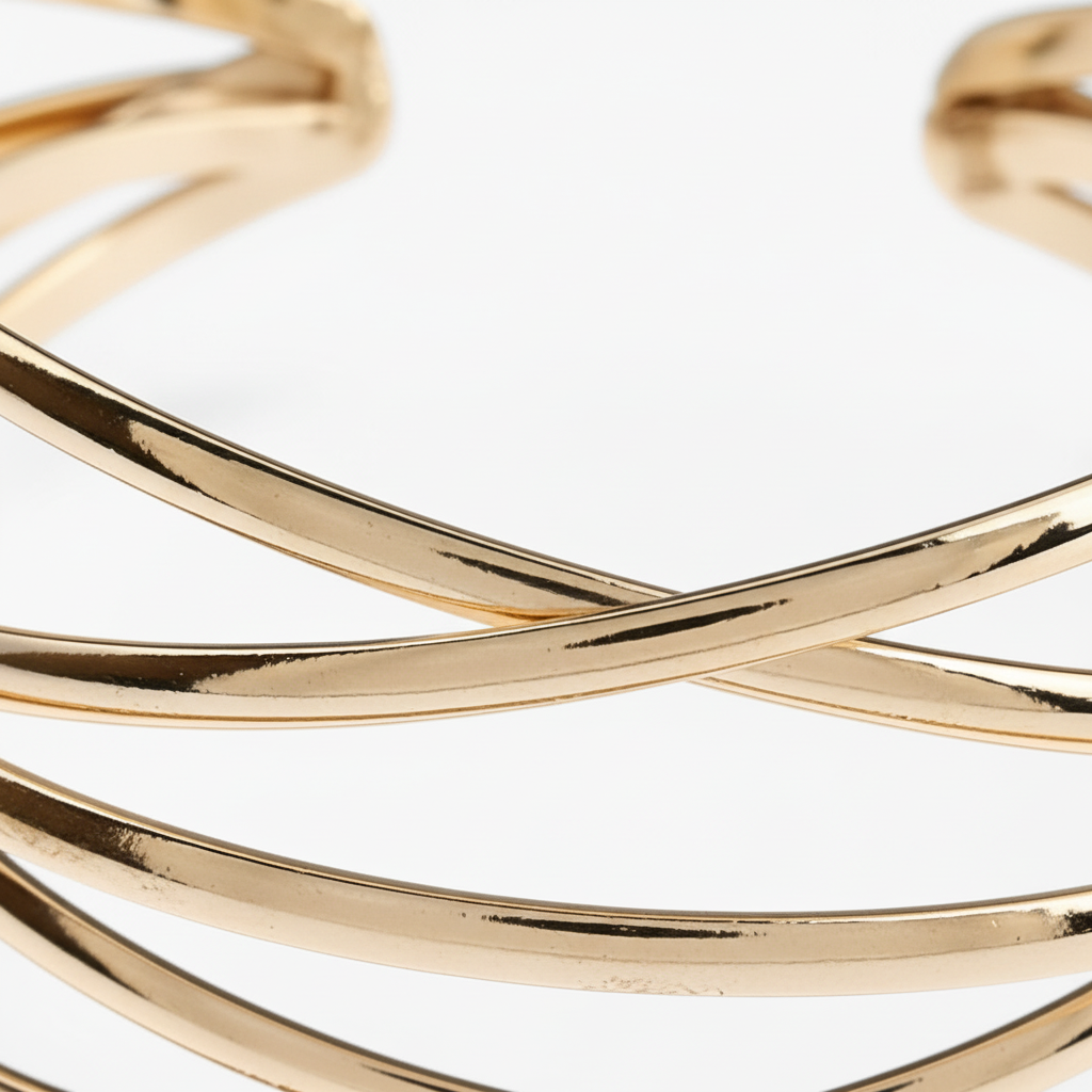 Offenes Armreif-Design - ShineCurve 