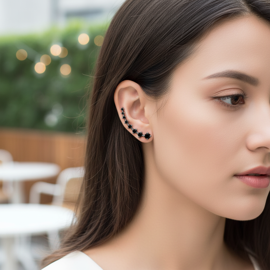 Ohrringe Aus Sterlingsilber - StarSpark 