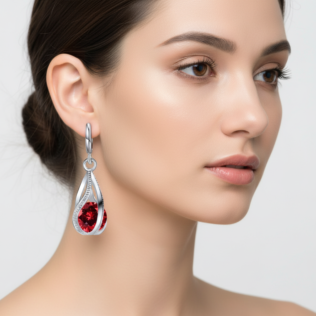 Ohrringe Und Halskette - SparkleJewelry 