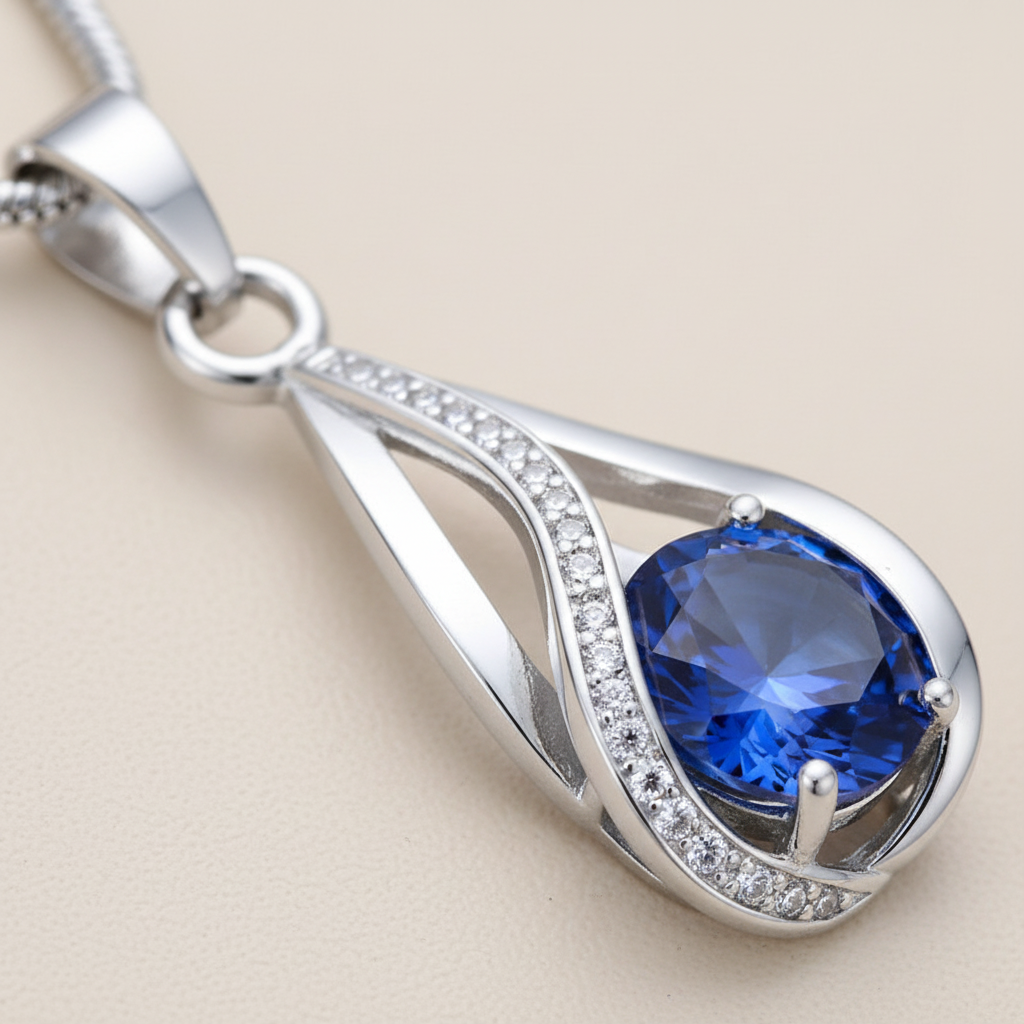 Ohrringe Und Halskette - SparkleJewelry 