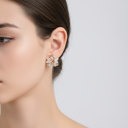 Ohrstecker In Blumenform - BloomGlow 