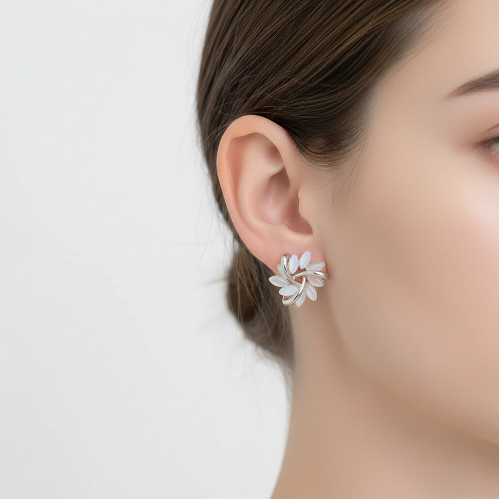 Ohrstecker In Blumenform - BloomGlow 