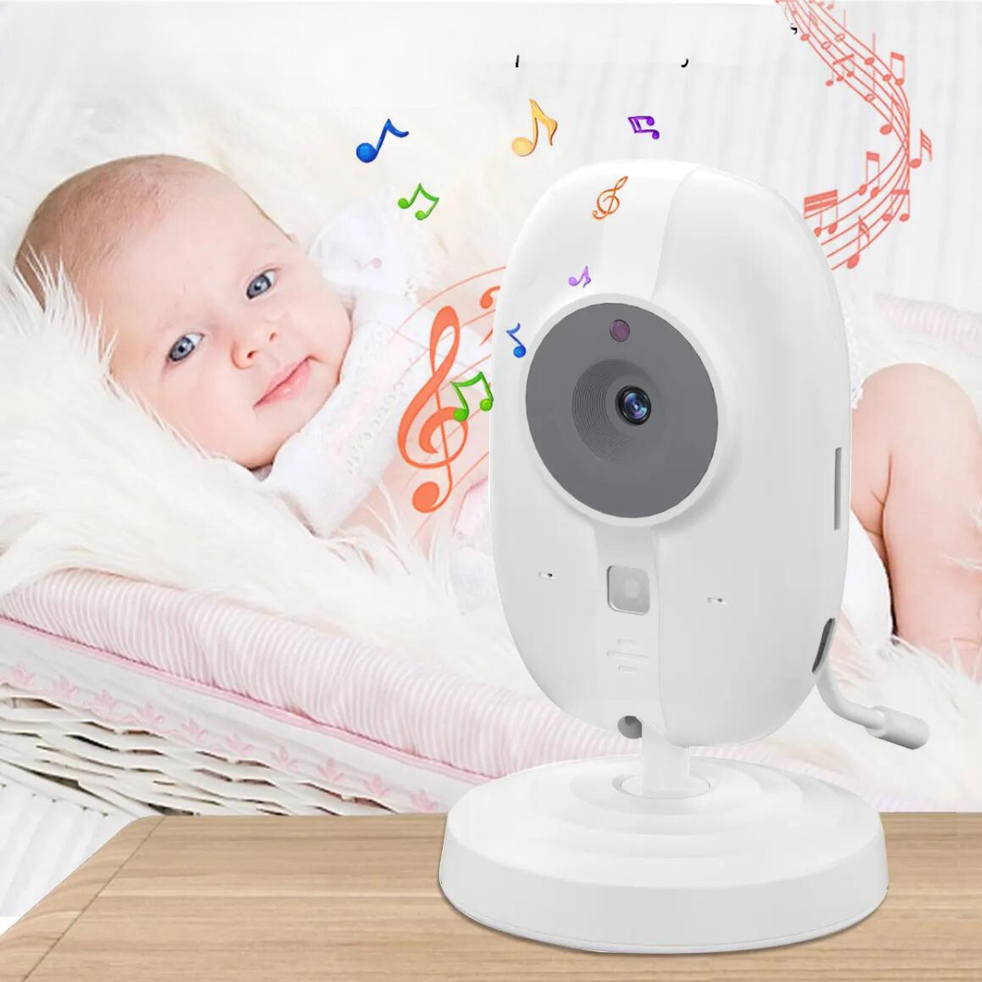 Babyüberwachung mit Nachtsicht und 2-Wege-Audio – Inklusive Temperaturanzeige