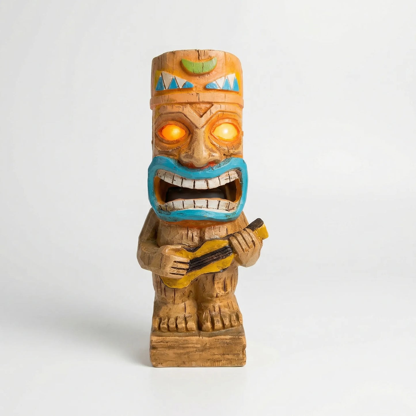 Op Zonne-Energie Werkende Tiki-Figuur Voor Buiten - Solumask