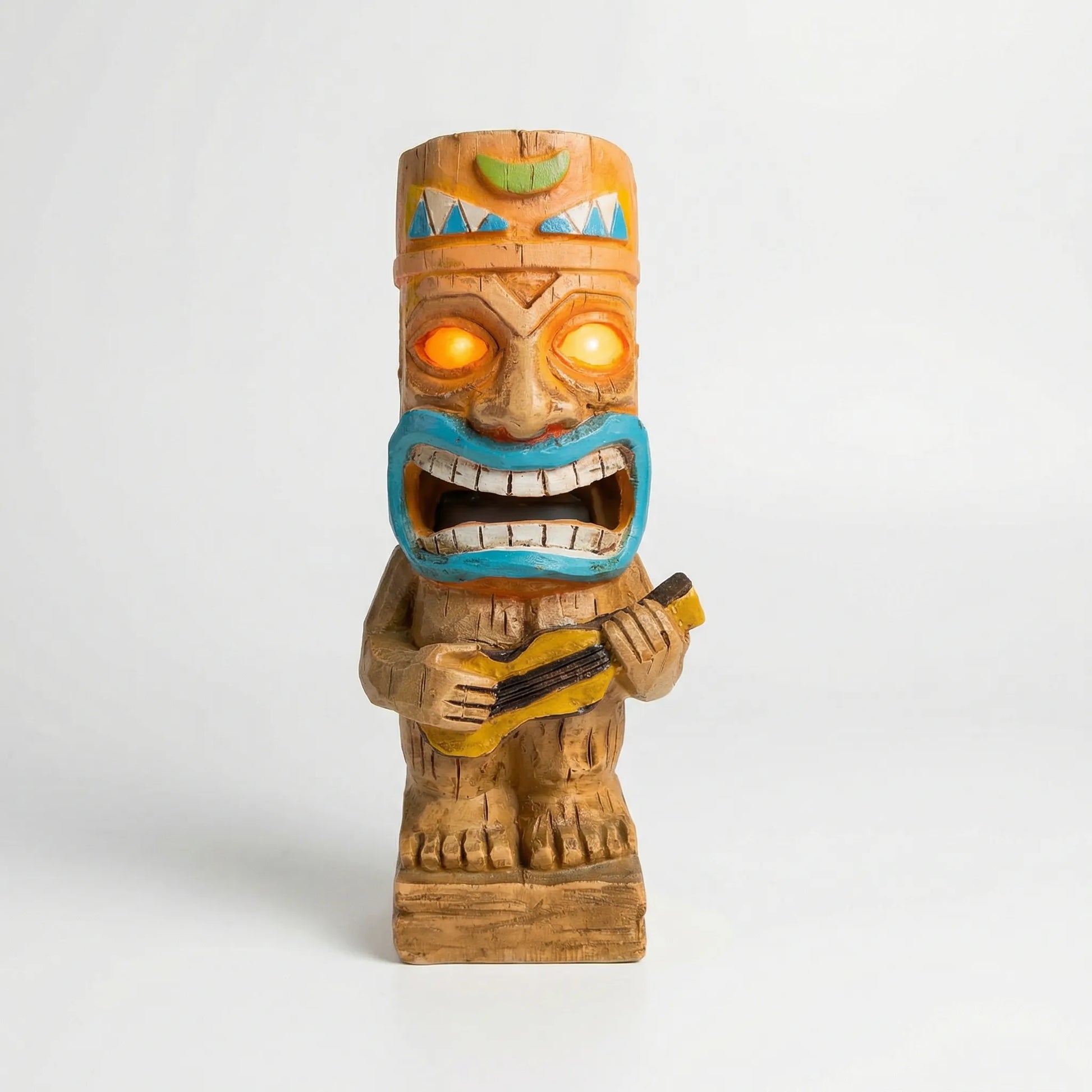 Op Zonne-Energie Werkende Tiki-Figuur Voor Buiten - Solumask