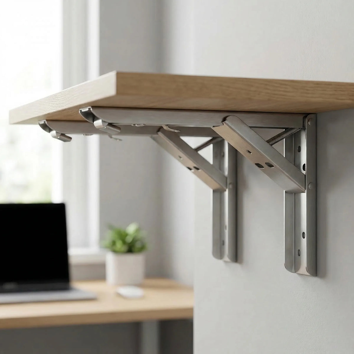 Opvouwbare Wandbeugel Voor Planken - Walltrix
