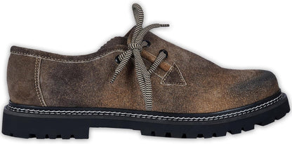 Original Haferlschuhe Aus Wildleder – Schlichtes Trachtenfest