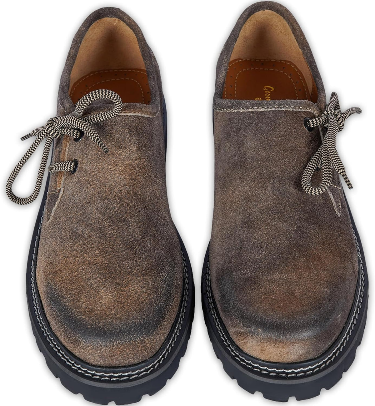 Original Haferlschuhe Aus Wildleder – Schlichtes Trachtenfest