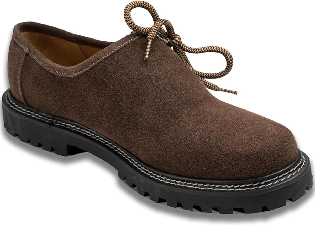 Original Haferlschuhe Aus Wildleder – Schlichtes Trachtenfest