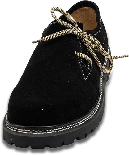 Original Haferlschuhe Aus Wildleder – Schlichtes Trachtenfest