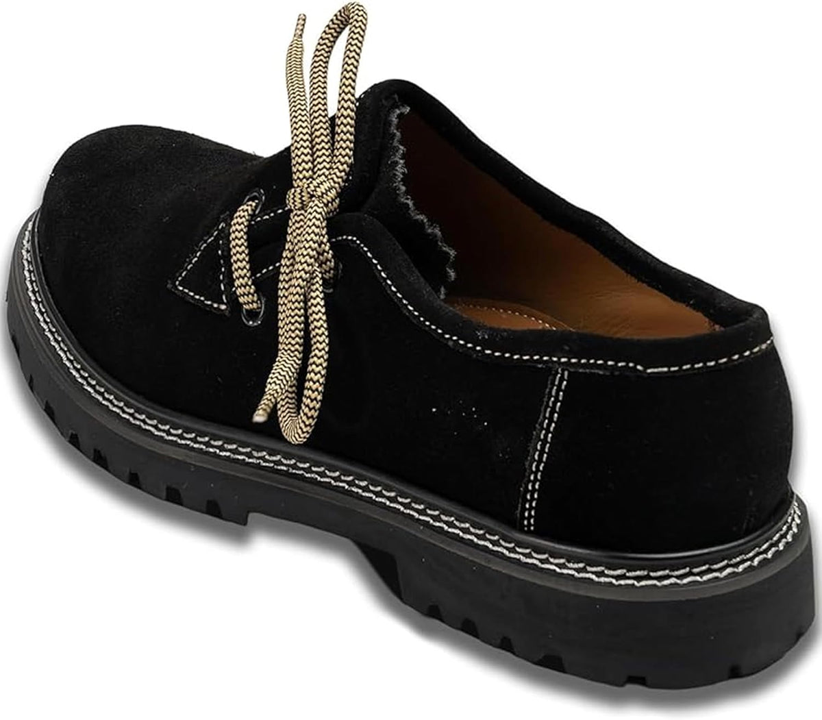 Original Haferlschuhe Aus Wildleder – Schlichtes Trachtenfest