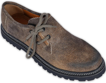 Original Haferlschuhe Aus Wildleder – Schlichtes Trachtenfest