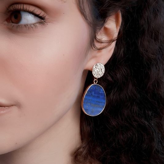 Ovaler Ohrring - LapisElegance 